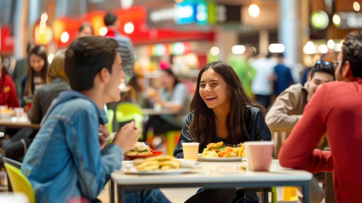 Dining at RCube Monad Mall