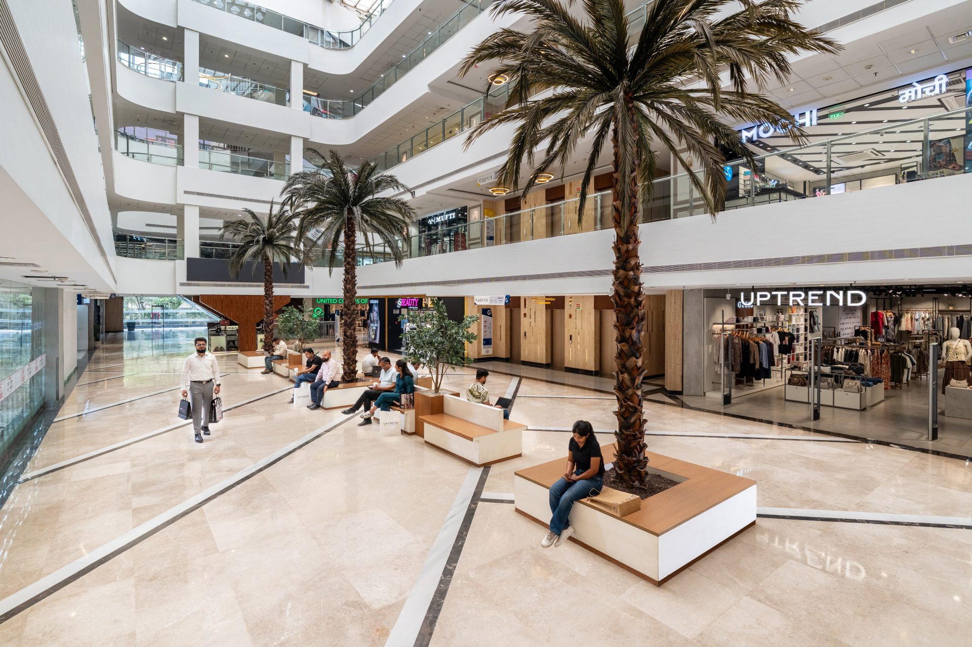 Shopping at RCube Monad Mall